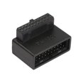 thumbnail image 1 of Qianrenon Usb 3.0 19/20 Pin Adaptador De 90 Grados Macho A Hembra L Giro En Ángulo Recto Para Placa Base De Escritorio Conector Interno En Ángulo Hacia Arriba (Ph19A), 1 of 5