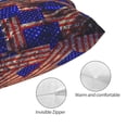 thumbnail image 3 of Balery Vintage USA Flag Funda de Cojín Estampada, Regalos para Mujeres, Regalos de Amor para Ella, Regalos para Novia o Esposa, Funda de Almohada-14"x20", 3 of 6