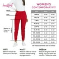thumbnail image 5 of HeartSoul Break On Through Women's Scrubs Pant Low Rise Jogger HS030, 5 of 7