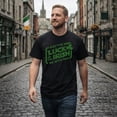 thumbnail image 4 of Mens May The Luck of The Green Be With You T Shirt Funny Saint Patricks Day Tee Graphic Tees, 4 of 9
