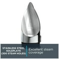 thumbnail image 4 of Rowenta Performance Steam Iron, Effortless Vertical Steaming, Blue, 4 of 8