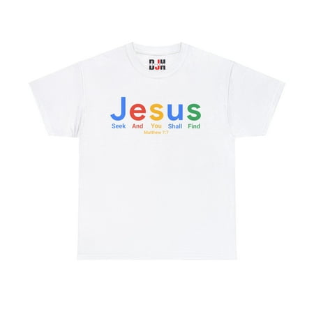DJH Apparel | Google Jesus Christian Inspirational Parody Unisex T-Shirt DJH Apparel | Google Jesus Christian Inspirational Parody Unisex T-Shirt