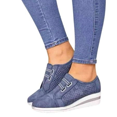 

huanledash Sports Shoes Stylish Hollow Casual Woman Hollow Summer Shoes for Sports
