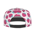 thumbnail image 4 of Fotbe Hand Drawn Strawberry Flat Bill Visor Cap Classic Snapback Hat Polyester Foam Trucker Hat Trucker Cap Adjustable Baseball Cap, 4 of 9