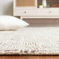 thumbnail image 4 of SAFAVIEH Micro-Loop Charlotte Solid Area Rug, Brown/Ivory, 6' x 9', 4 of 10