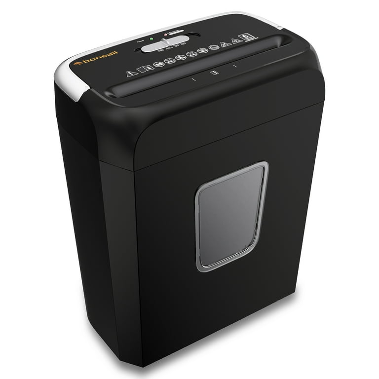 Bonsaii 6-Sheet Cross Cut Paper Shredder for Home Office Use Bonsaii 6-Sheet Cross Cut Paper Shredder for Home Office Use