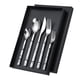 thumbnail image 4 of Vajilla Ormromra Juego de cubiertos Cuchillos de cena de acero inoxidable Tenedores Cucharas Utensilios para comer de alta dureza, 4 of 8