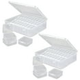 thumbnail image 4 of Multipurpose 30 Section Clear Sturdy Plastic Storage Solution Home Accessory for Jewelry and Craft Supplies Solution, 4 of 8