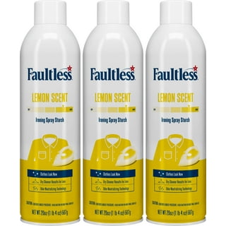 Faultless Premium Luxe Spray Starch (20 Oz, 2 Pack) Spray Starch For  Ironing That Makes Your Clothes New Again, Use As A Spray On Starch That  Reduces Ironing Time With No Flaking
