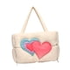 thumbnail image 4 of Bolso de mano acolchado para mujer, tipo cartera, con broche, tipo sobre, con asa para el trabajo Blanco, 4 of 9