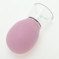 thumbnail image 4 of Unique Bargains 1 Pc Convenient Cupping Facial Tools for Beauty Parlor Pink Silicone Glass, 4 of 6