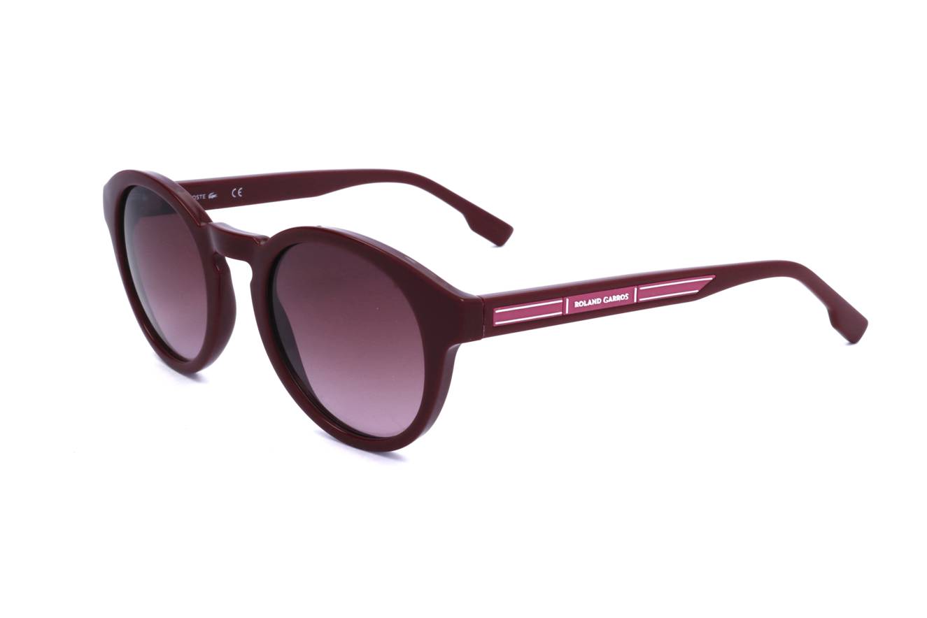 Lacoste Round Oval Oversized Women\'s Sunglasses - Yellow Havana / Brown - NWT Oval Sunglasses - Havana main image 3