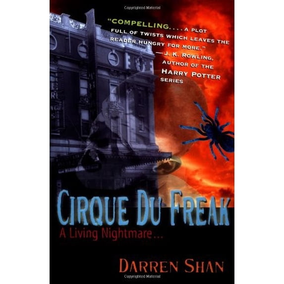 Pre-Owned Cirque Du Freak #1: A Living Nightmare: Book 1 in the Saga of Darren Shan (Cirque Du Freak, the Saga of Darren Shan) Paperback
