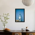 thumbnail image 3 of Statue of William Penn on the top of the renovated City Hall and a modern office building behind, Scenic Framed Art Print Wall Art Sold by Art.Com, 3 of 5