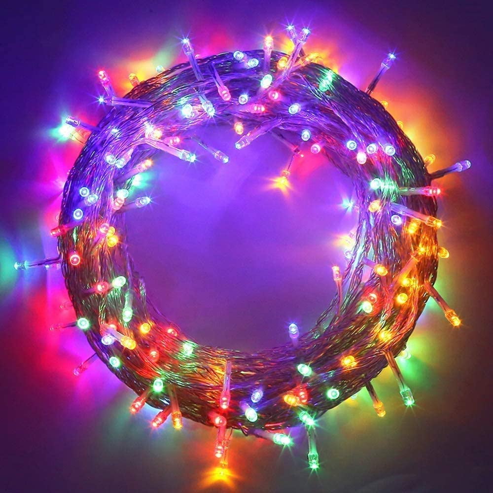 200led Extendable String Lights Patterns Multicolor ciudaddelmaizslp