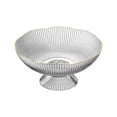 thumbnail image 1 of Cuenco de pedestal decorativo Sunnimix Frutero de pedestal Blanco, 1 of 8