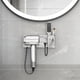 thumbnail image 5 of Soporte de Pared para Secador de Pelo de Baño, Multifuncional, Grueso, Sin Taladro, Ahorra Espacio y Cuenta con Cubo de Almacenamiento., 5 of 6
