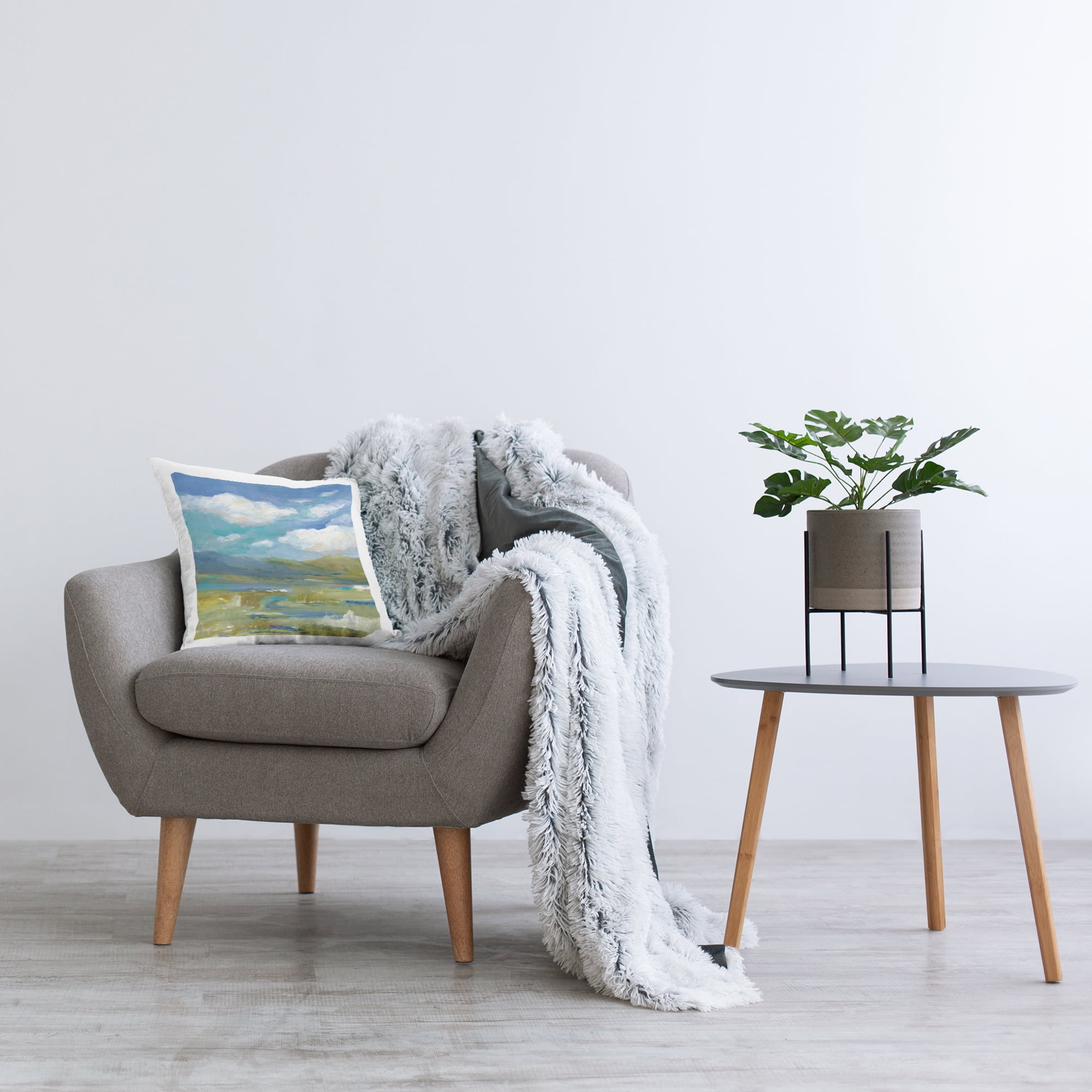 Stupell Industries All Its Beauty Landscape Decorative Printed Throw Pillow Design by Lanie Loreth.