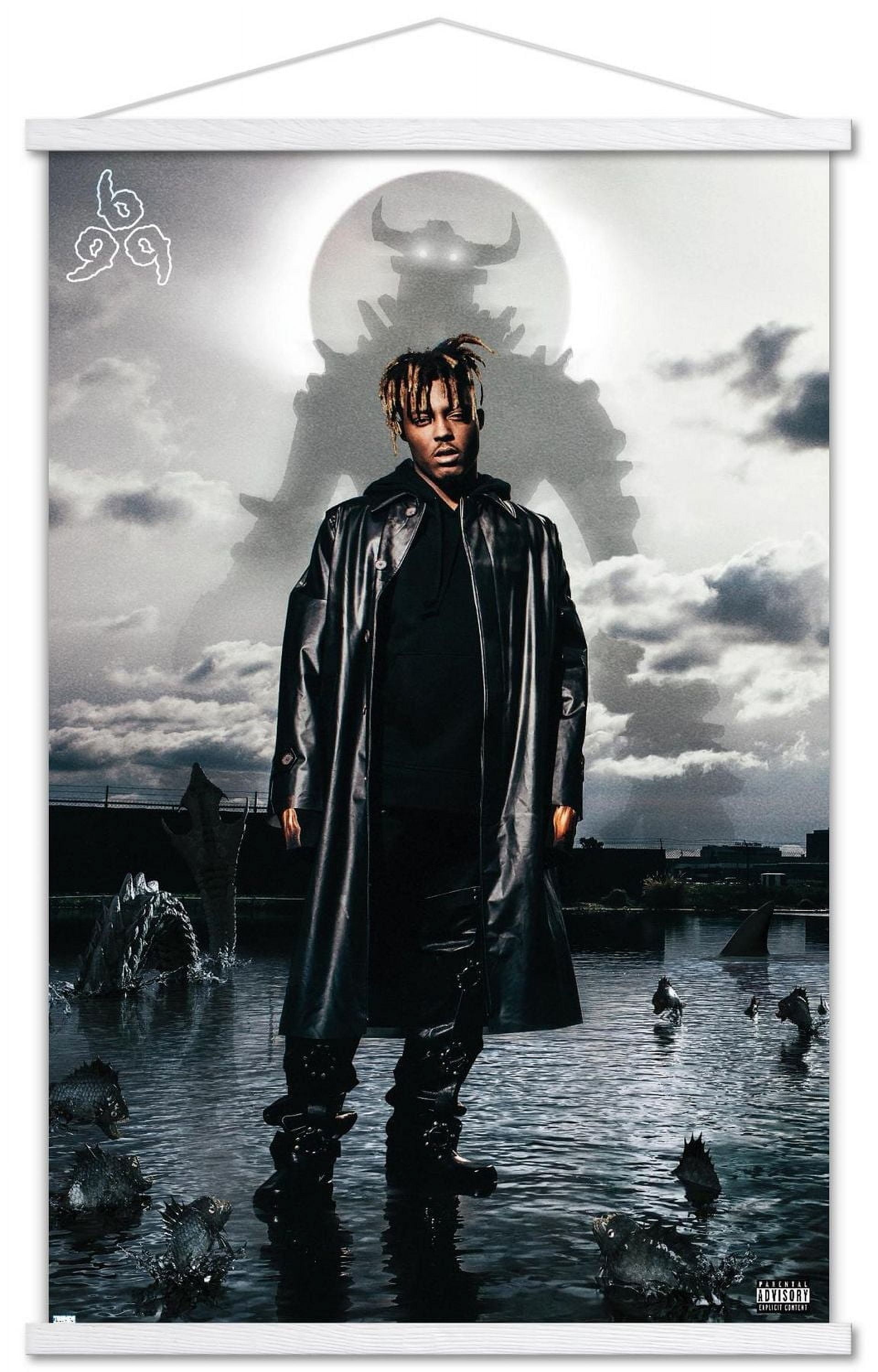 Juice WRLD - Fighting Demons Album Cover Wall Poster, 22.375" x 34"