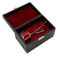 thumbnail image 2 of Snare Drum Set, Copper Texture Exquisite Craft Miniature Snare Drum  for Bedside Table, 2 of 8