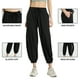 thumbnail image 3 of TFixol Mujer Pantalones Jogger Sueltos Elástico De Secado Rápido Malla Empalme Bolsillo Cinch-Parte Inferior, 3 of 8