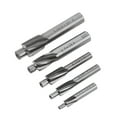 thumbnail image 4 of Countersink Milling Cutter, 5pcs Countersink End Mill Cutter Slot Drill Bits Tool M3-M8 4 Flutes HSS-AL For Milling Of Copper, Aluminum, Steel, Cast Iron, 4 of 8