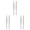 thumbnail image 1 of Seitruly Repuesto para cables de conductividad óptima Cable de repuesto Cable de repuesto Cable fácil de usar para cable con micrófono gris Type1 NO1, 1 of 6