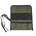 thumbnail image 1 of Tool Roll Up Pouch, Tool Roll,Canvas Multipurpose Wrench Roll Up Bag, Tool Roll Organizer,4 Pocket for Electrician, 1 of 5