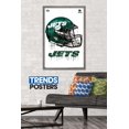 thumbnail image 2 of NFL New York Jets - Drip Helmet 20 Wall Poster, 22.375" x 34", Framed, 2 of 3
