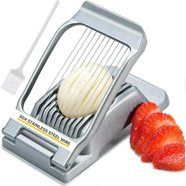Sopito Heavy Duty Stainless Steel Wire Egg Slicer for Hard Boiled Eggs & Strawberry Other Soft Food