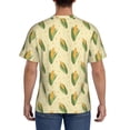 thumbnail image 2 of Rocae Yellow Corn for Men's Moisture-Wicking Crew Tee - T-Shirt for Sports, Outdoor Activities, and Casual WearLarge, 2 of 9
