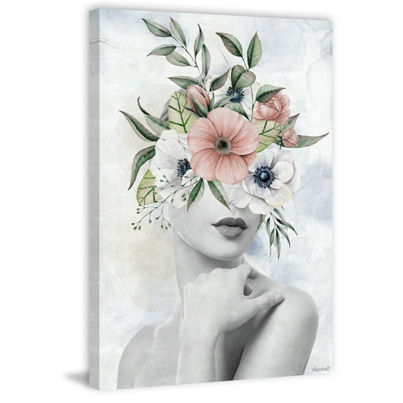 Beauty Beyond 8 in x 12 in Painting Canvas Art Print, by Marmont Hill