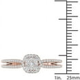 thumbnail image 4 of 3/8 Carat T.W. Diamond Split Shank Halo 10kt Rose Gold Engagement Ring, 4 of 5