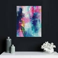thumbnail image 5 of Nawypu  Canvas Print Wall Art Set Pastel Blue and Pink Color Blocks Geometric Shapes Illustrations Modern Art Contemporary Colorful Multicolor Ultra for Living Room, Bedroom, Office, 5 of 5