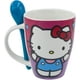 thumbnail image 2 of Juego De 2 Tazas Hello Kitty & Amigos De Porcelana Con Cuchara Sanrio,My Melody Kuromi Keroppi Badtz-Maru Pochacco Pompompurin Tazas para Bebidas Calientes, Capacidad 310 ml con Caja de Regalo, 2 of 8