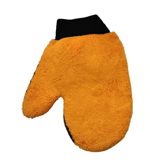 Riwesomey Car Wash Auto Wash Tools Accesorios de limpieza profesional Grueso Coral Fleece Guante de limpieza Herramienta de detalles Vehículos, repuestos y accesorios Mis