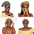 thumbnail image 2 of Wholesale  (Bulk) Ankara/Bogolan/Kente Headwrap Large- "70*20" Inches, 2 of 6