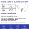 thumbnail image 3 of Protle Elbow Brace Compression Support Sleeve (Pair)–Pain Relief & Inflammation from Tendonitis, Tennis, Golf Elbow, Arthritis. Provide Protection for Workout, Weightlifting, Tennis…, 3 of 3