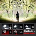 thumbnail image 3 of Luz para gorra Hopedone de 800 lúmenes, recargable e impermeable, 3 of 7