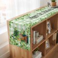 thumbnail image 6 of Table Runners 72 Inches Long Dress Scarves, St. Patrick's Day Farmhouse Kitchen Table Runner, Coffee Tablerunners, Lucky Shamrocks Boots Green Buffalo Plaid 14x72 Inch, 6 of 9
