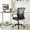 Black, variant on Dkelincs Office Desk Chair Adjustable Mesh Mid Back Office Chair Ergonomic Computer Chair with Lumbar Support & Wheels, Green