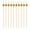 A 100pcs, variant on Jkung 100/200Pcs Wooden Ball Toothpicks Long Cocktail Picks Appetizers Baking Garnish Skewers with Sturdy Polished Heads
