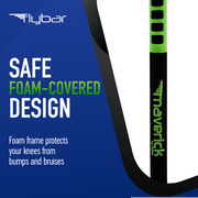 Flybar Maverick Pogo Stick for Kids Ages 5+, 40 to 80 lbs, Outdoor Toys, Outside Toys for Kids, Green