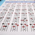 thumbnail image 3 of Practice Chord Sheet Learner Bass Guitar 4 Strings Chart Note Finger Exercise, 3 of 5