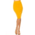 thumbnail image 3 of Women's Elegant Pencil Skirt with Large Waistband, 3 of 5
