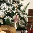 thumbnail image 1 of Colgante de madera de Navidad, colgante de niña de Ángel de peluche pintado hueco, decoración de árbol de Navidad, adornos DIY Wmkox8yii fhajkh5914, 1 of 3