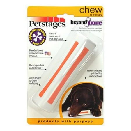 Petstages 598 Beyond Bone Synthetic Chew Dog Toy White, Medium, Quality And Safety Tested To Ensure Your Pet Is Having Fun And Safe By 13 (Best Bonefishing In The World)