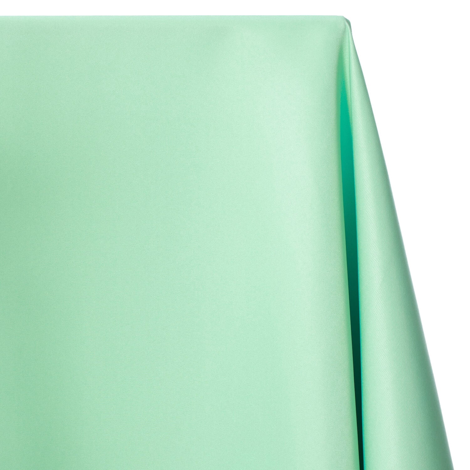 Twill Woven Fabric Drapery Soft 60" Inches By the Yard (Aqua Green)