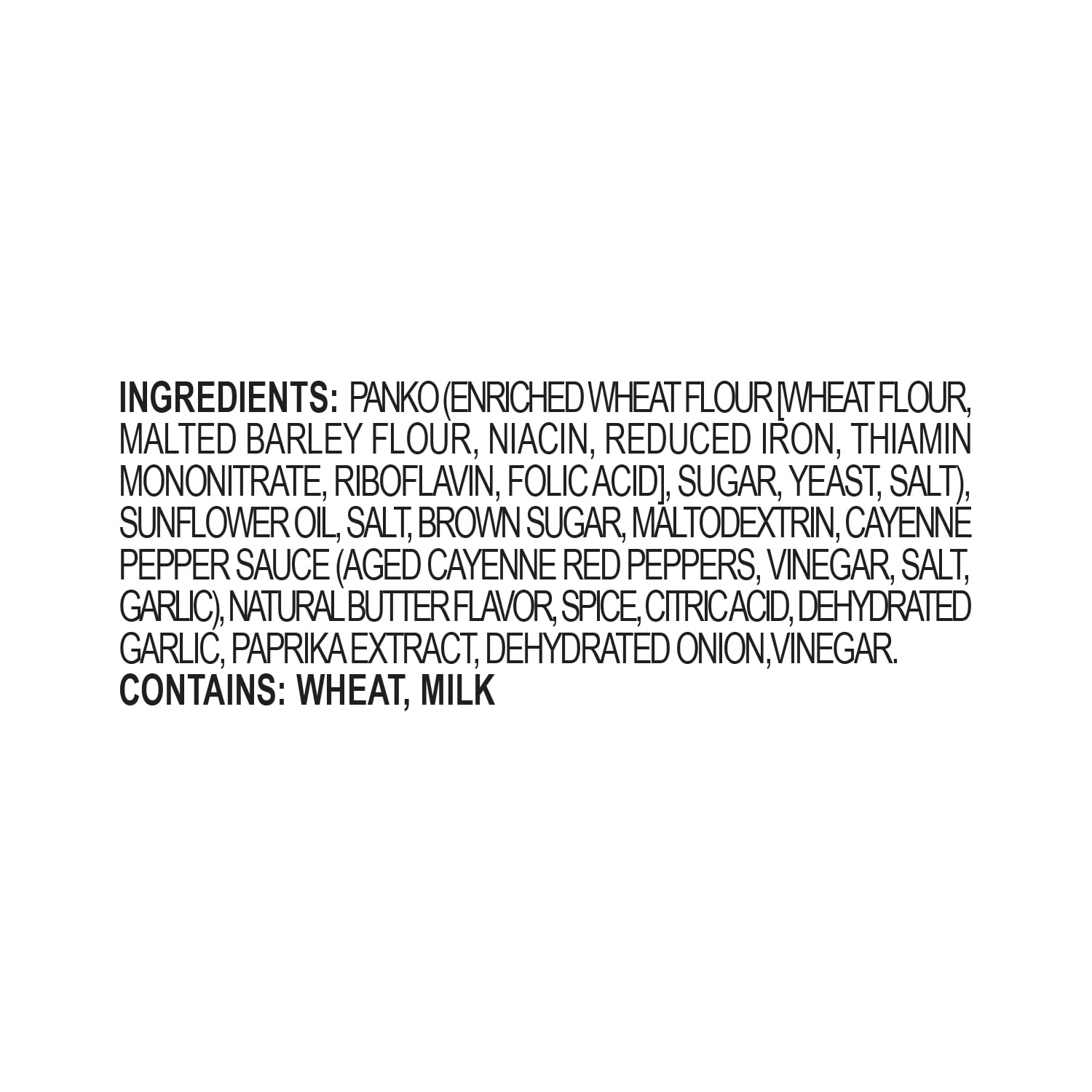 Kinder's Buttery Buffalo Seasoned Panko Bread Crumb Coating Mix, 5 oz