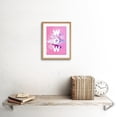 thumbnail image 2 of Wow Abstract Swirl Colourful Bold Typography Framed Art Print, 2 of 5